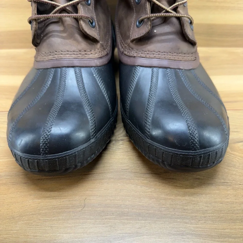 Sorel Cheyanne Waterproof Boots mens 13 Brown Nubuck Snow
